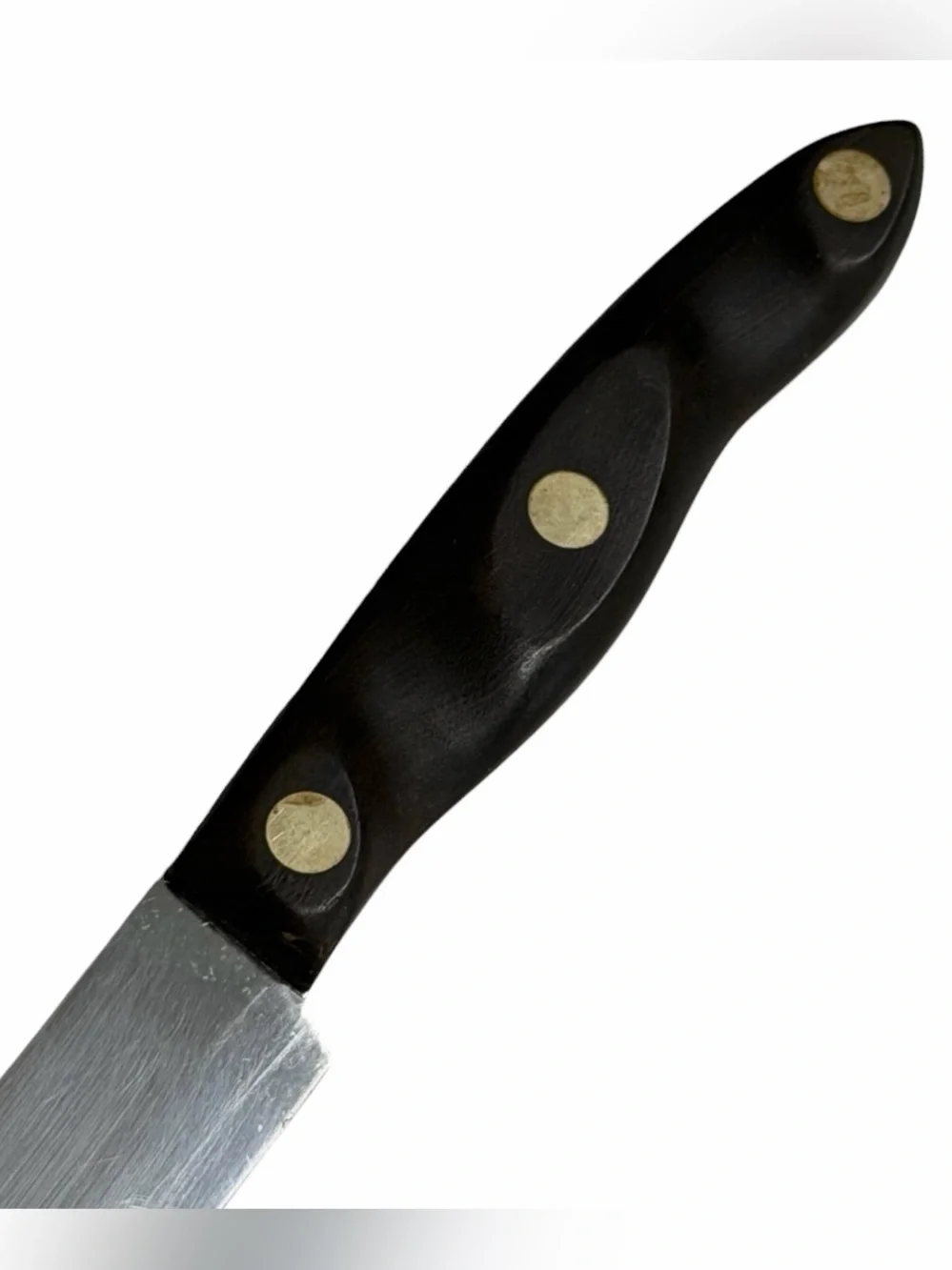 Cutco No 22 Butcher Knife w/Brown Swirl Handle 8